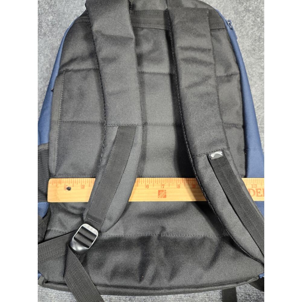 Billabong Backpack Blue Tie Dye School Laptop Bag Water Bottle Pockets Large - Picture 10 of 16